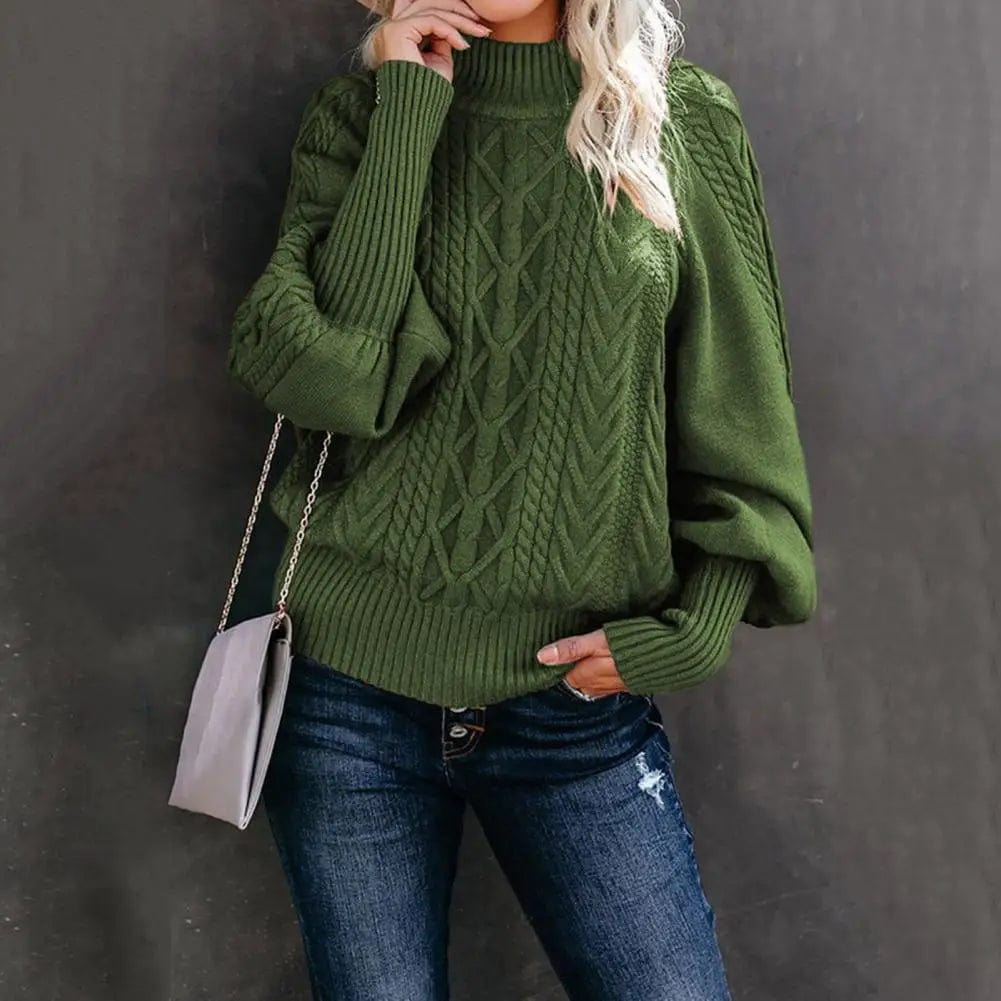 theperilsmovie Sweaters, Pullovers, Knit Sweaters Bohemian Pullover Knit Sweater Army Green / S